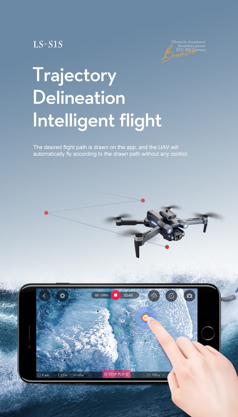 Intelligence Obstacle Avoidance Optical Flow Hovering Camera Drone Toy S1S