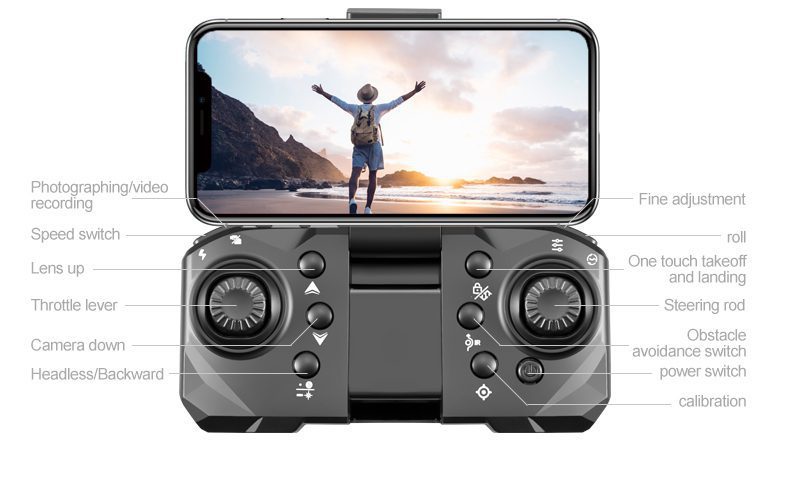 Intelligence Obstacle Avoidance Optical Flow Hovering Camera Drone Toy S1S