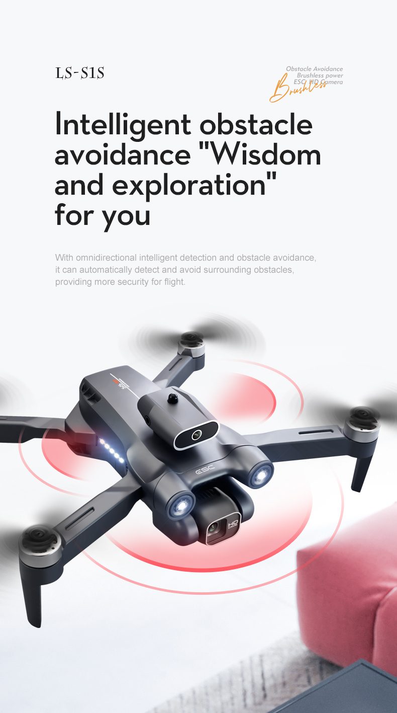 Intelligence Obstacle Avoidance Optical Flow Hovering Camera Drone Toy S1S