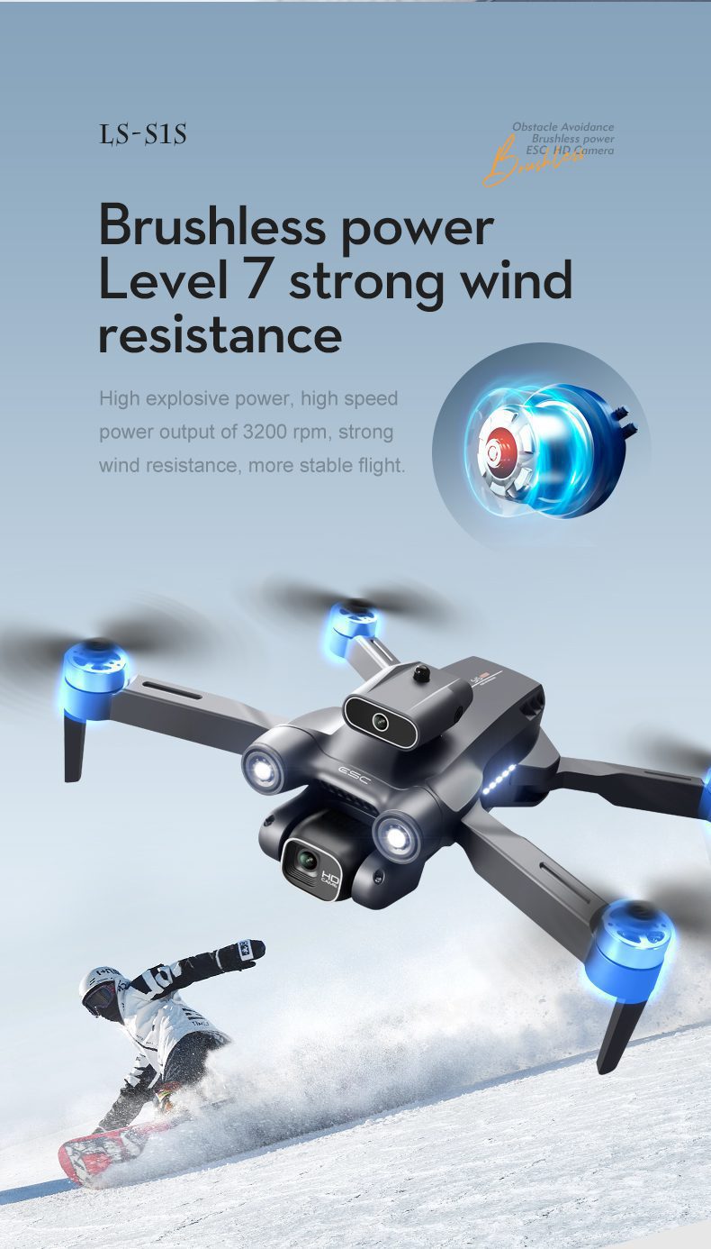 Intelligence Obstacle Avoidance Optical Flow Hovering Camera Drone Toy S1S