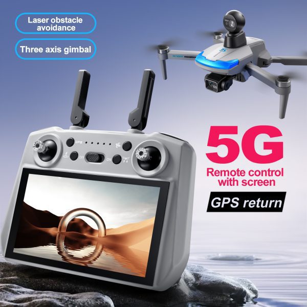 7.2 Inches RC Screen GPS Retrun EIS HD Camera Professional Drone S185 - Image 11