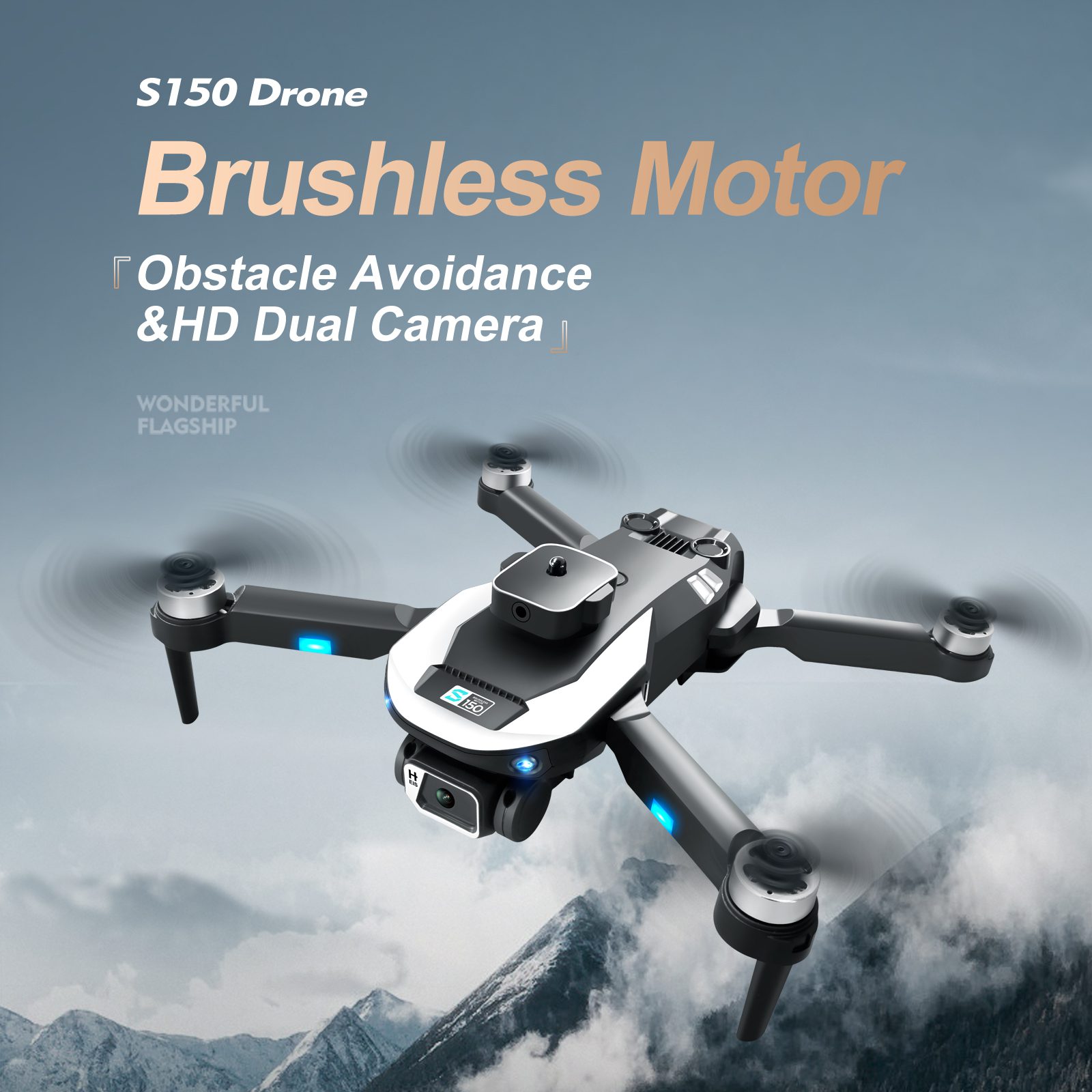 Optical Flow Obstacle Avoidance Camera Drone Toy S150