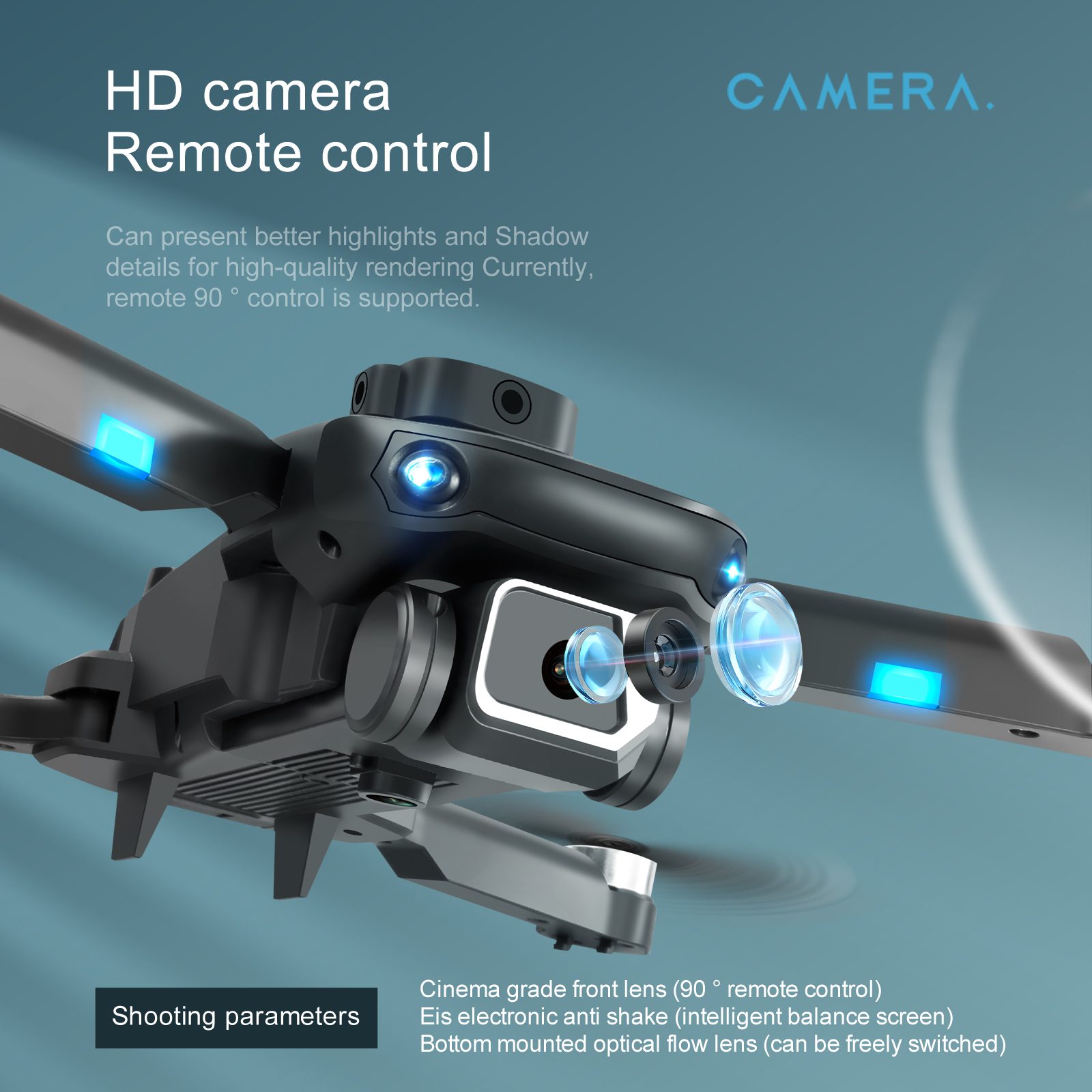 Optical Flow Obstacle Avoidance Camera Drone Toy S150