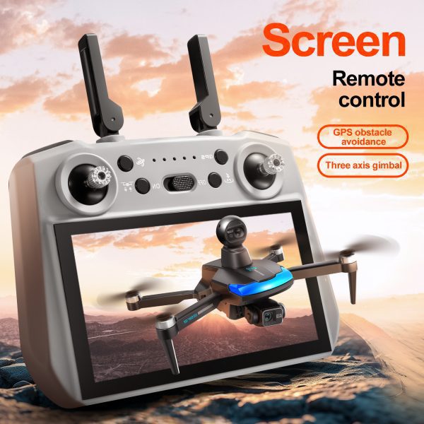 7.2 Inches RC Screen GPS Retrun EIS HD Camera Professional Drone S185 - Image 12