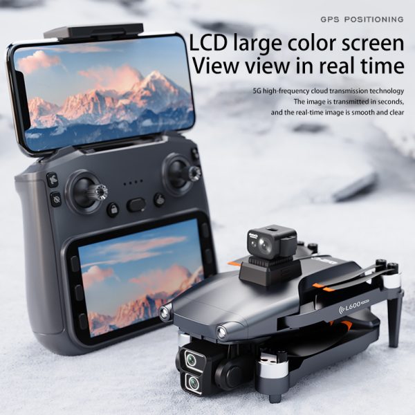 RC Screen Control GPS Retrun EIS 4K Camera Drone L600MAX - Image 19