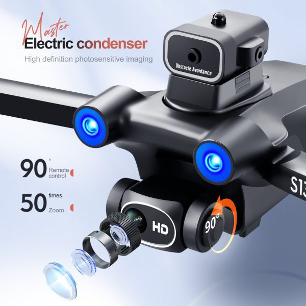 GPS Return Laser Obstacle Avoidance Mini HD Camera Drone S136 - Image 16