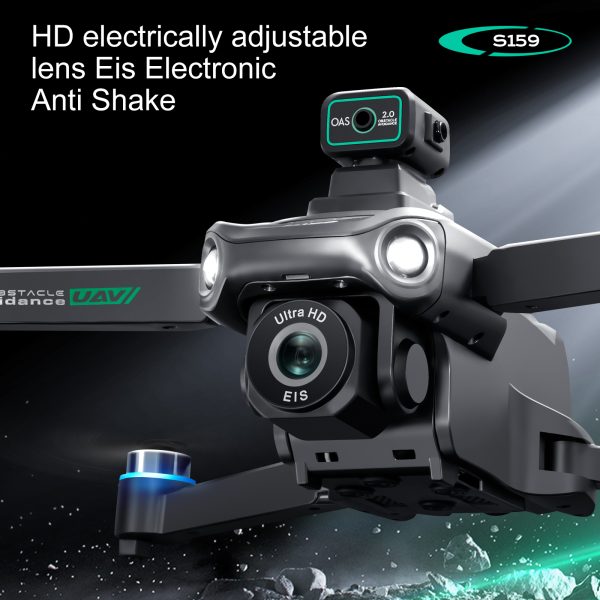GPS Retrun RC Screen Control HD Camera Professional Drone S159 - Image 18