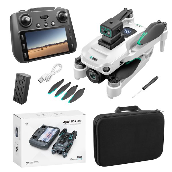 GPS Retrun RC Screen Control HD Camera Professional Drone S159 - Image 7