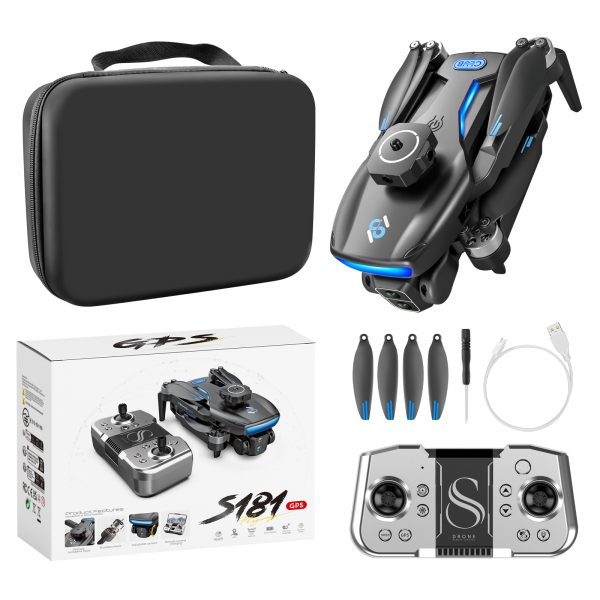 GPS Intelligent Return 5G Obstacle Avoidance HD Camera Drone S181 - Image 24