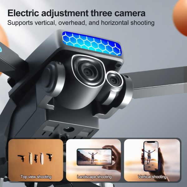 S180 Cool Lights Optical Flow Camera Drone Toy Airplane - Image 10