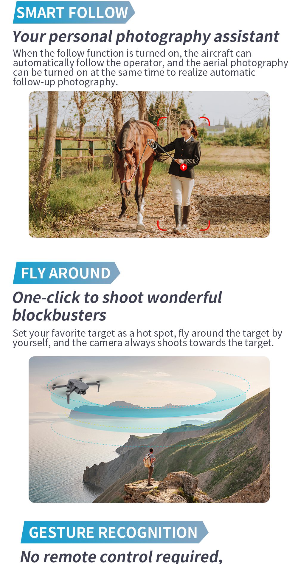 GPS Intelligent Return 1.2KM Flight 4K HD Camera Drone L300