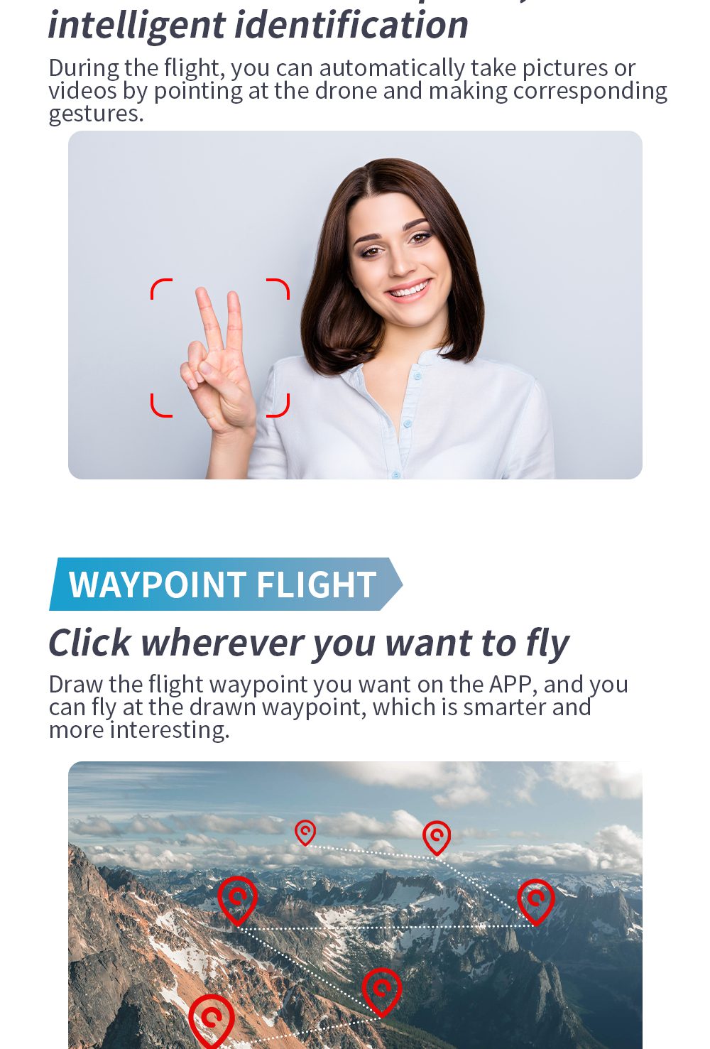 GPS Intelligent Return 1.2KM Flight 4K HD Camera Drone L300