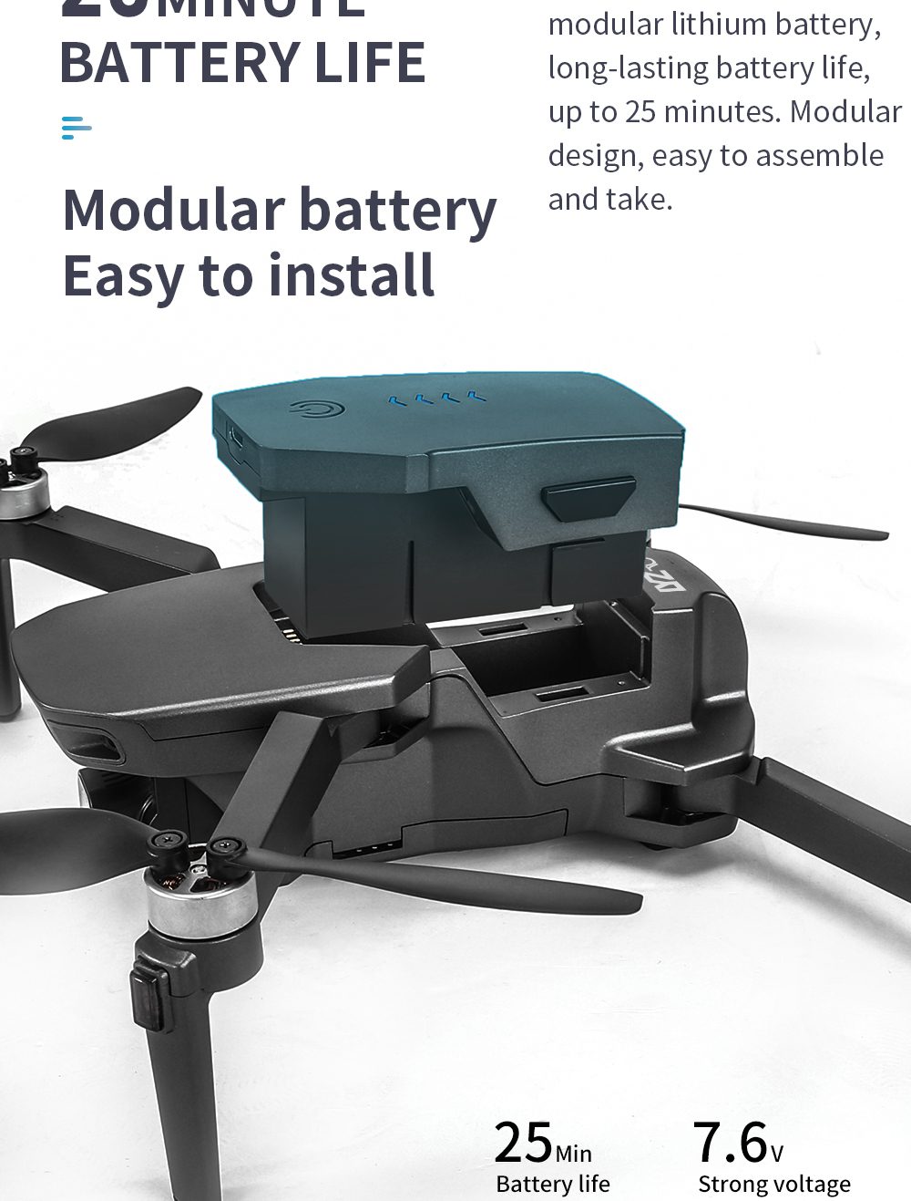 GPS Intelligent Return 1.2KM Flight 4K HD Camera Drone L300