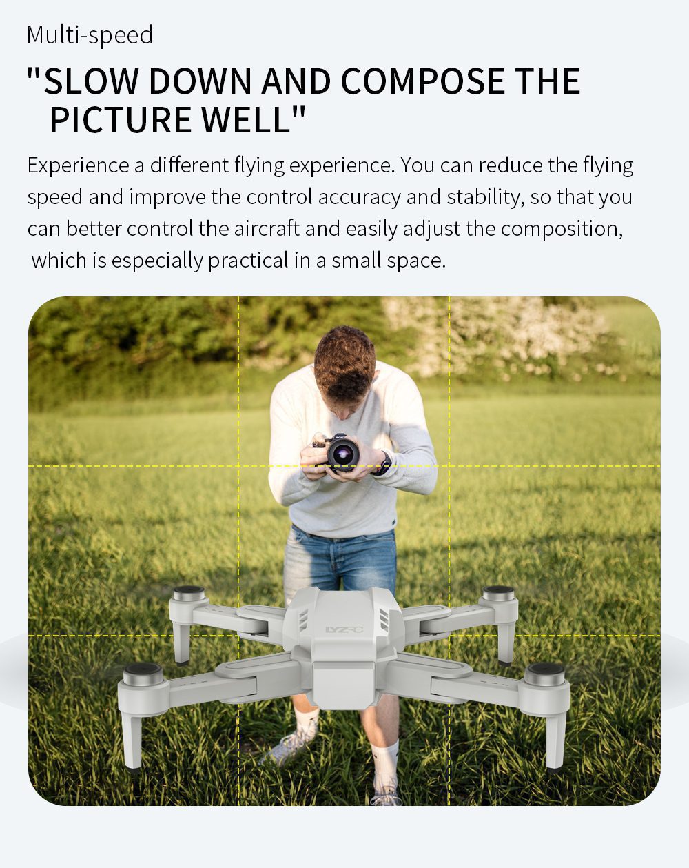 1.2KM Flight GPS Intelligent Return 4K HD Camera Drone L900PROSE