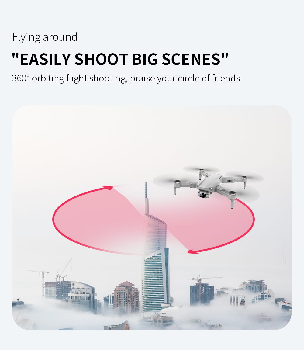 1.2KM Flight GPS Intelligent Return 4K HD Camera Drone L900PROSE