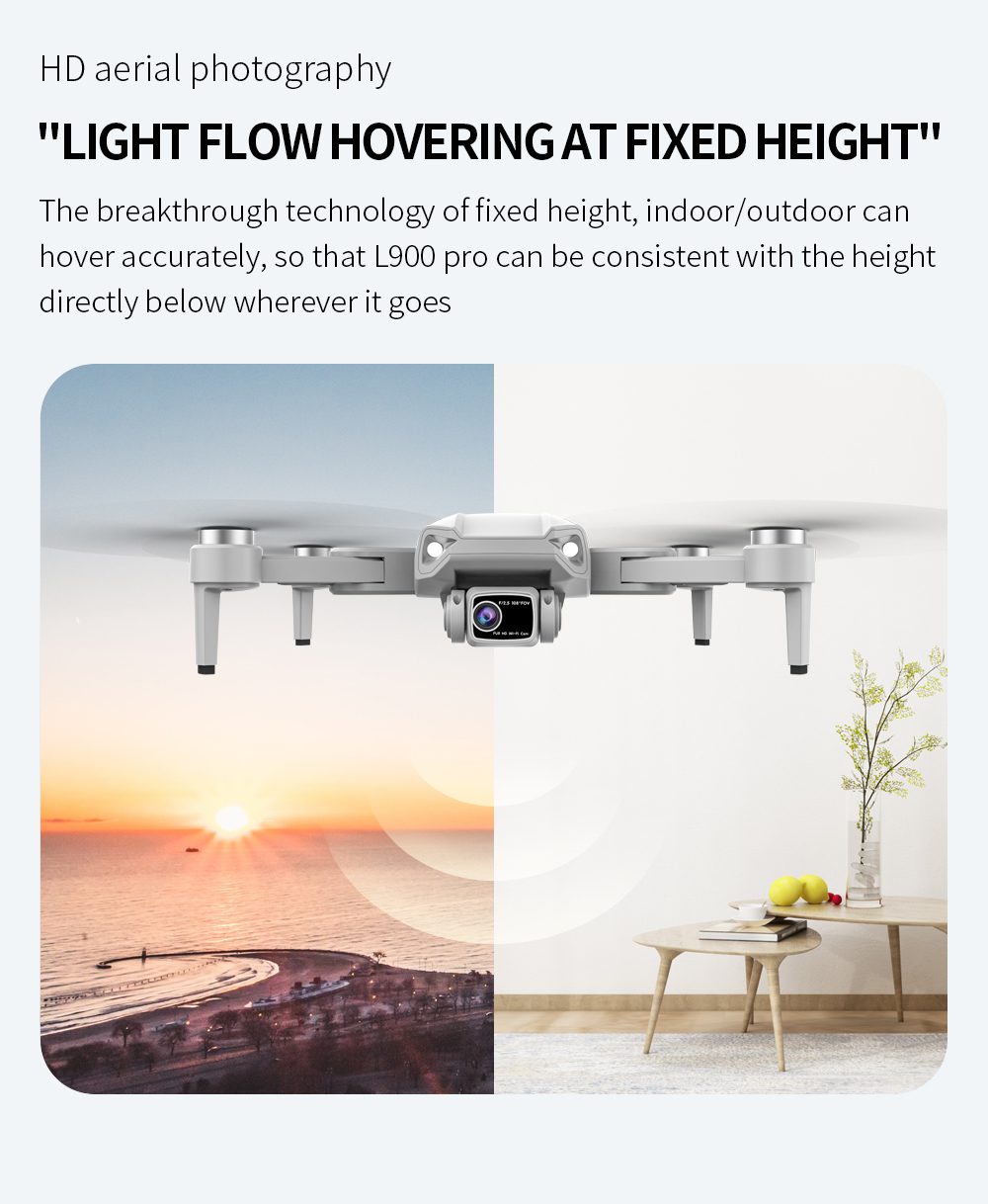 1.2KM Flight GPS Intelligent Return 4K HD Camera Drone L900PROSE