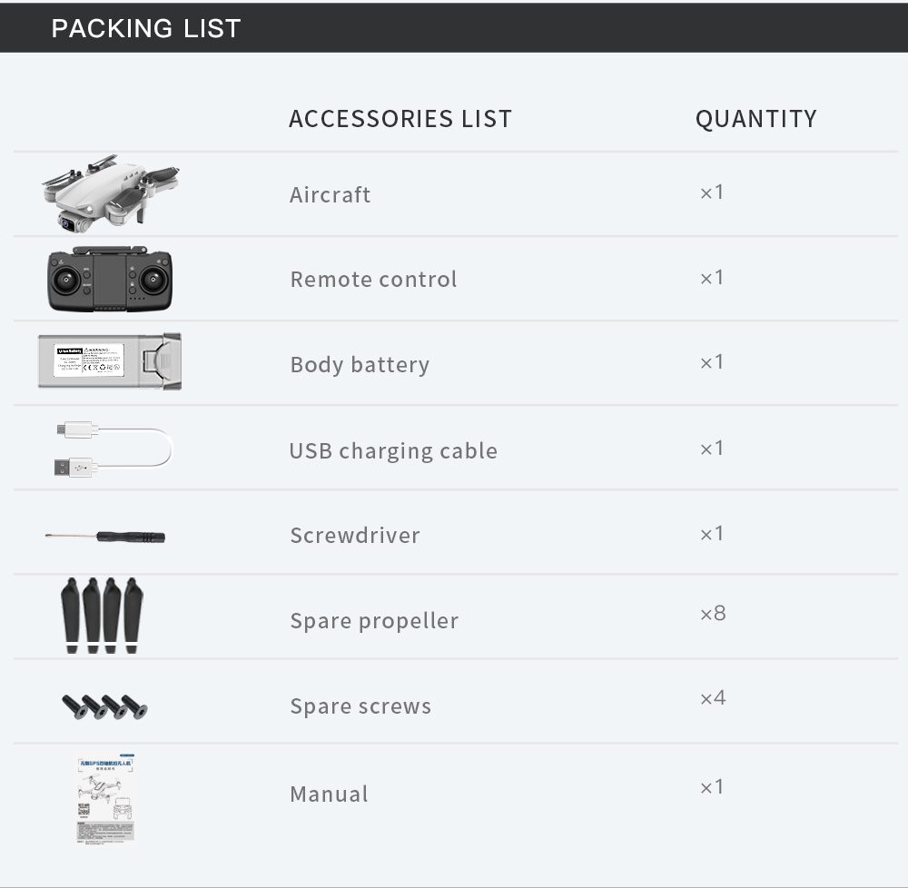 1.2KM Flight GPS Intelligent Return 4K HD Camera Drone L900PROSE