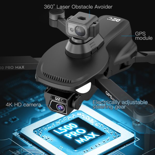 GPS 5G Three Axis Gimbal 4K HD Professional Camera Drone L500MAX - Image 17