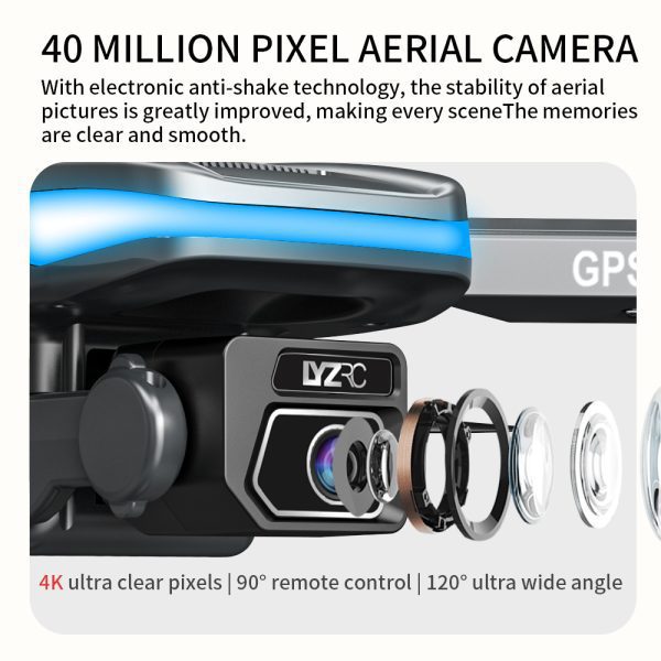 GPS Intelligent Return 1.2KM Flight 4K HD Camera Drone L105PRO - Image 14