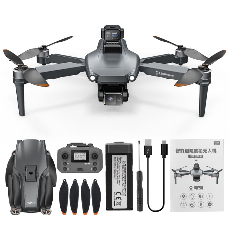 プロフェッショナル5G GPSドローン 4K HD UAV L600PRO 1 GPS Drone Three Axis Gimbal 5G Professional 4K HD Camera UAV L600PRO
