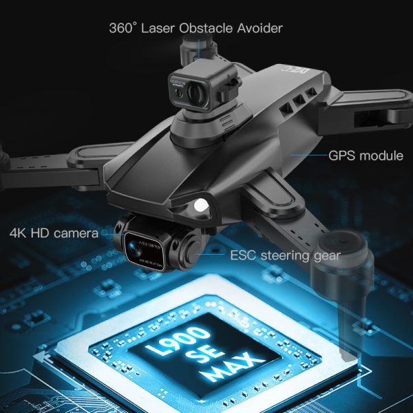 GPS Return Obstacle Avoidance 4K HD 5G Camera Drone L900PROMAX - Image 15