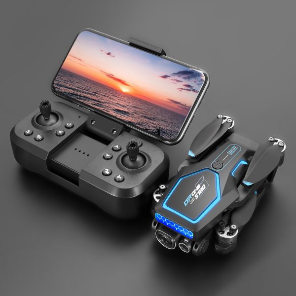 S180 Cool Lights Optical Flow Camera Drone Toy Airplane - Image 3