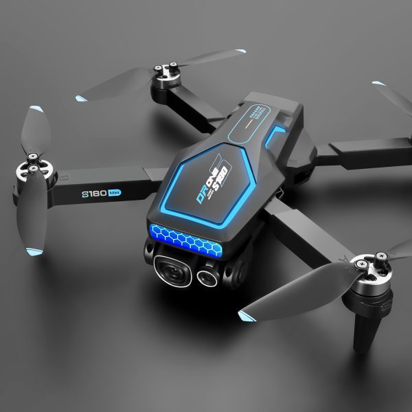 S180 Cool Lights Optical Flow Camera Drone Toy Airplane - Image 2