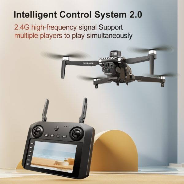 GPS 4.5" RC Screen Obstacle Avoidance 4K HD Camera Drone U99 - Image 7