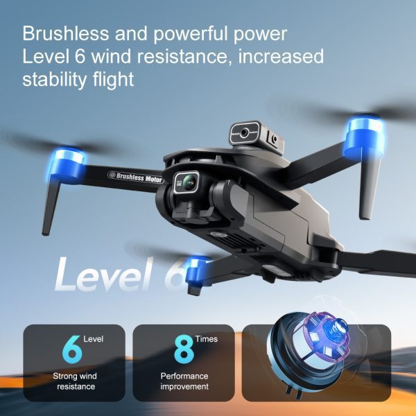 4.5" RC Screen GPS Return Intelligent 5G HD Camera Drone V168 - Image 8