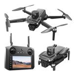 GPS 4.5" RC Screen Obstacle Avoidance 4K HD Camera Drone U99