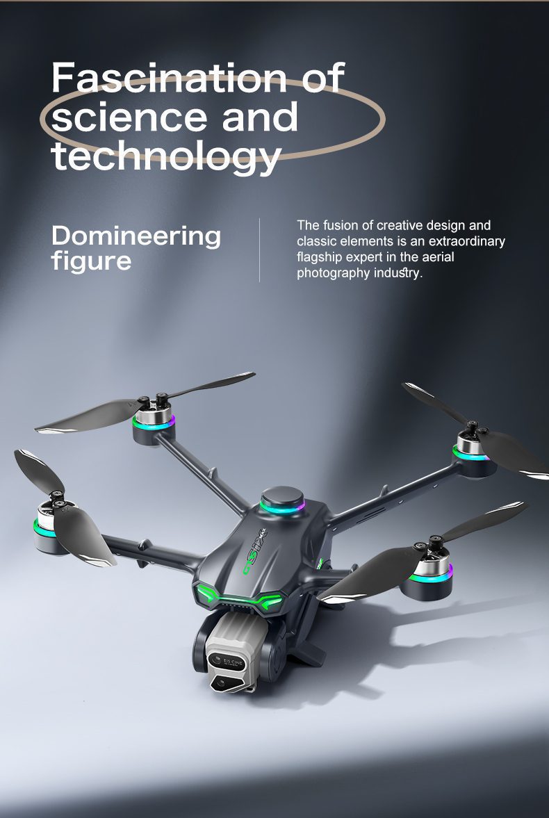 GPS Drone Return EIS Intelligence Obstacle Avoidance HD Camera GT6