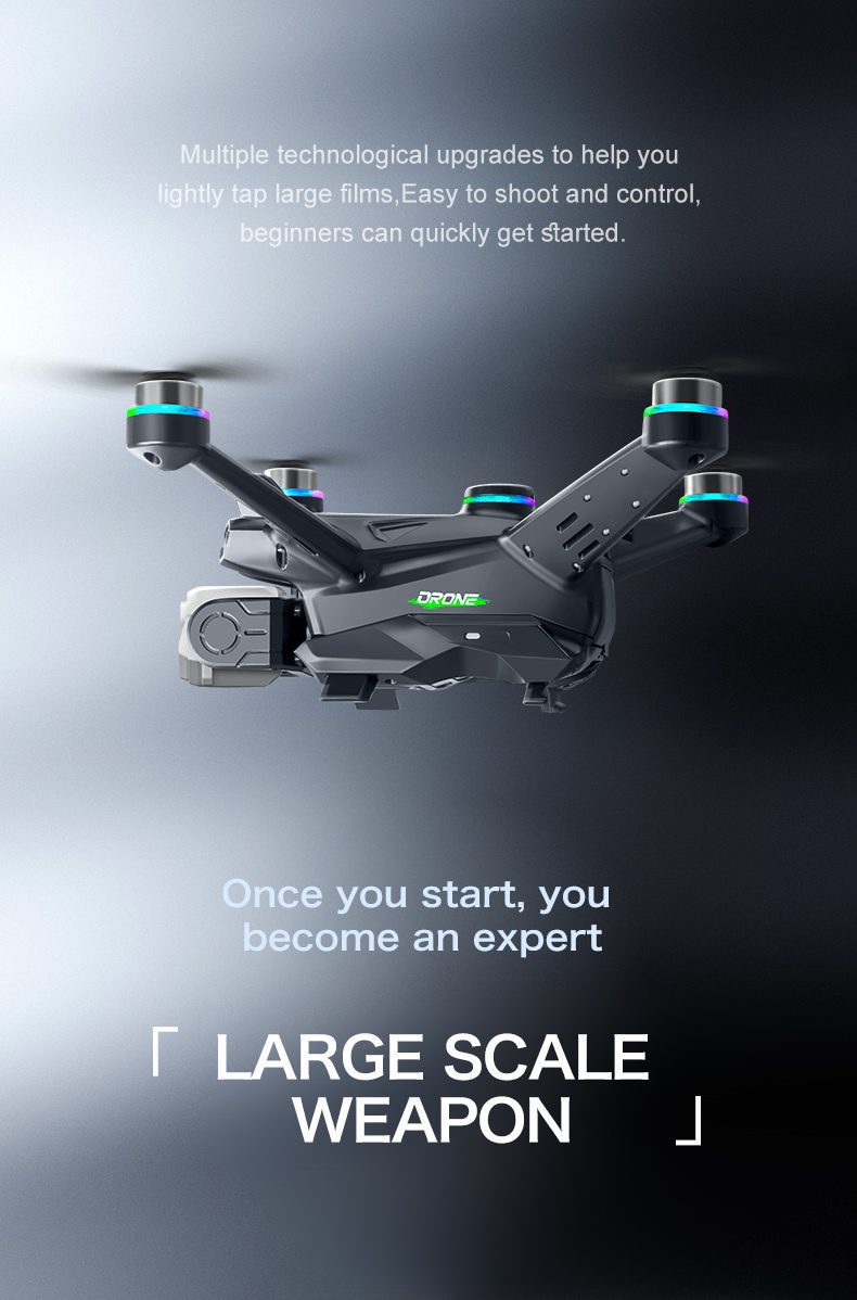 GPS Drone Return EIS Intelligence Obstacle Avoidance HD Camera GT6