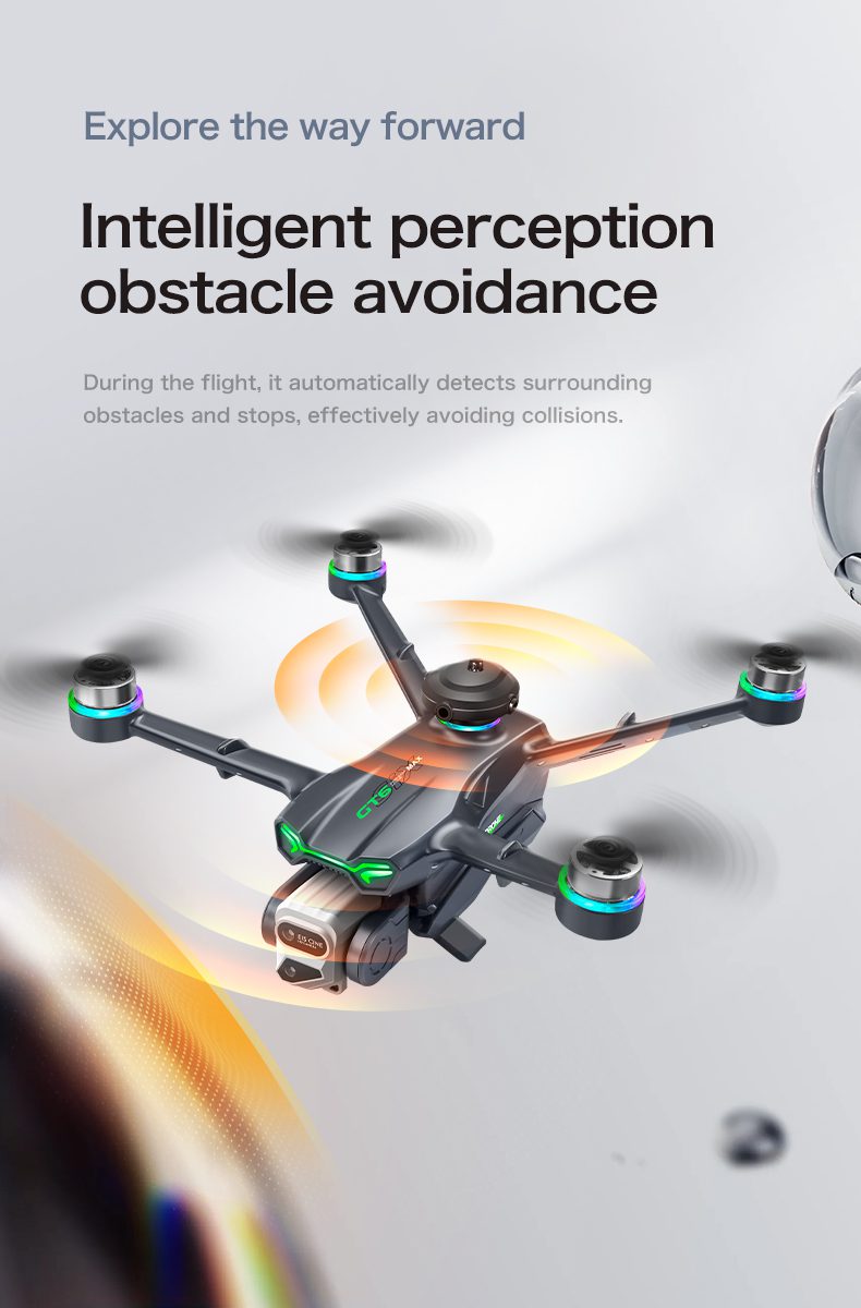 GPS Drone Return EIS Intelligence Obstacle Avoidance HD Camera GT6