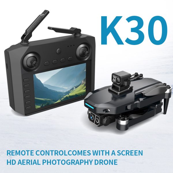 4.5 Inch RC Screen GPS Return Intelligent 5G Camera Drone K30 - Image 3