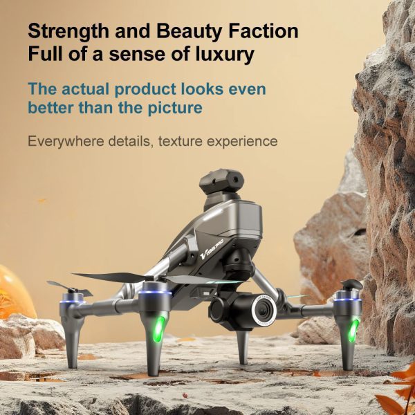 Obstacle Avoidance Camera Drone Quadcopter Toy V196 - Image 11