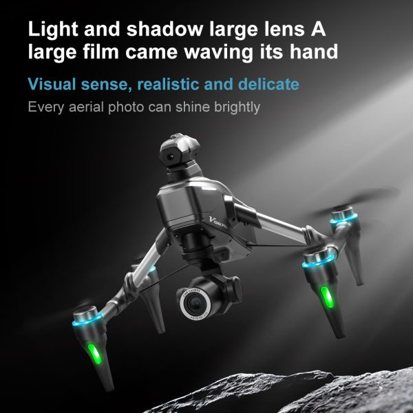 Obstacle Avoidance Camera Drone Quadcopter Toy V196 - Image 12