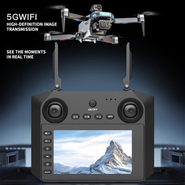 4.5 Inch RC Screen GPS Return Intelligent 5G Camera Drone K30 - Image 12