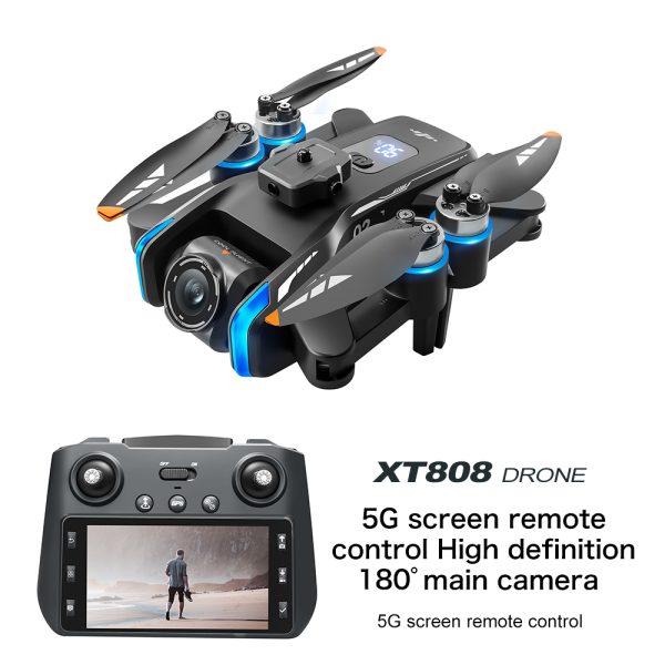 GPS Return 4.5" Screen 5G Power Display 4K HD Camera Drone XT808 - Image 7