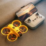 Mini Cool Light Protection Camera Drone Aircraft Toy V66