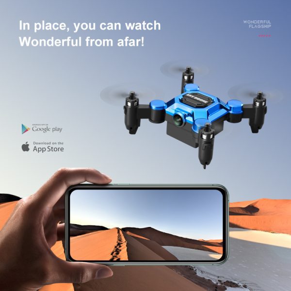 Mini Folding Kids Toy Airplane Camera Drone Quadcopter 802 - Image 5