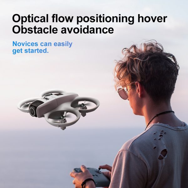 Mini Cool Light Protection Camera Drone Aircraft Toy V66 - Image 13