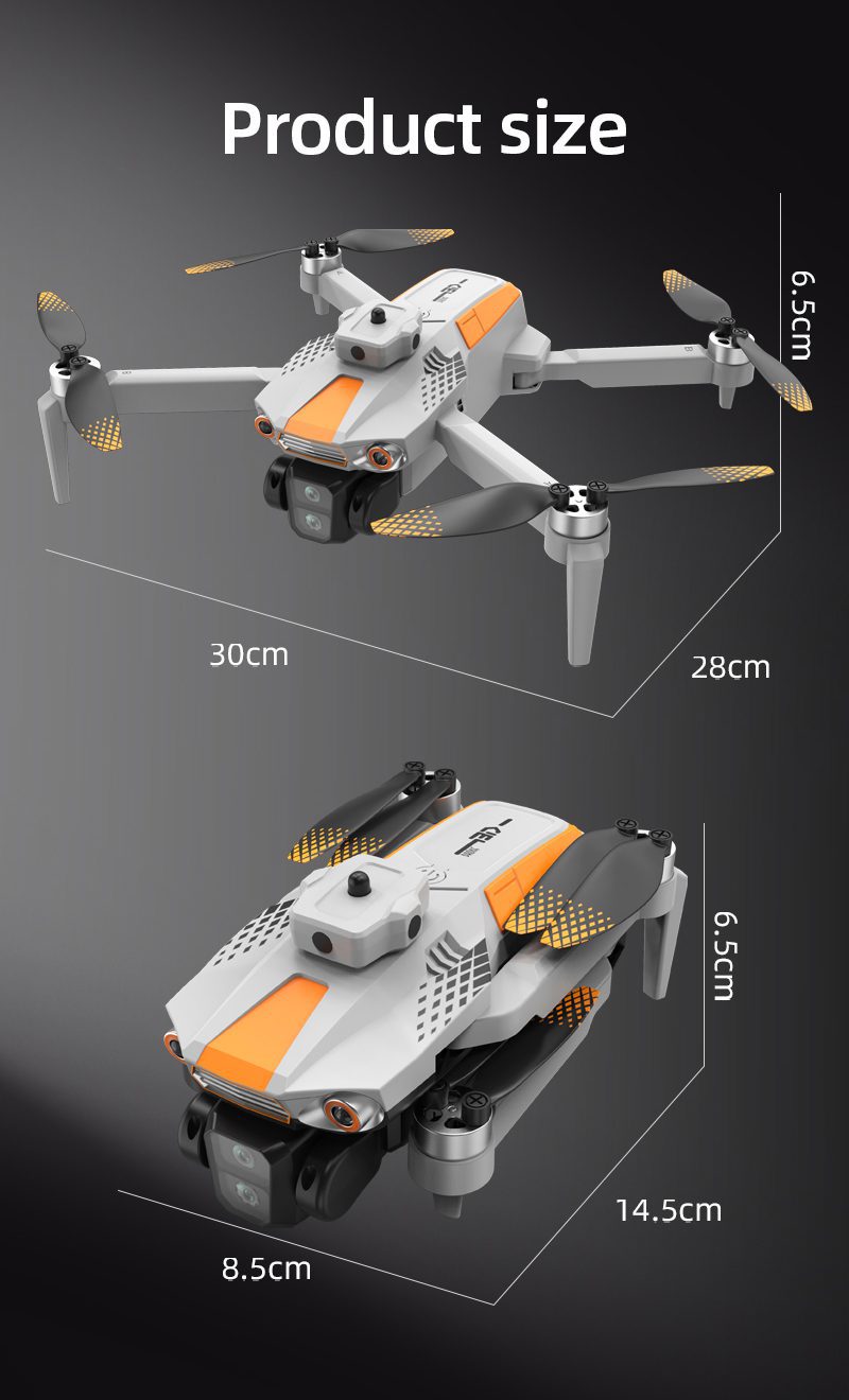 GPS Return RC Screen Control 5G Obstacle Avoidance Camera Drone LF669