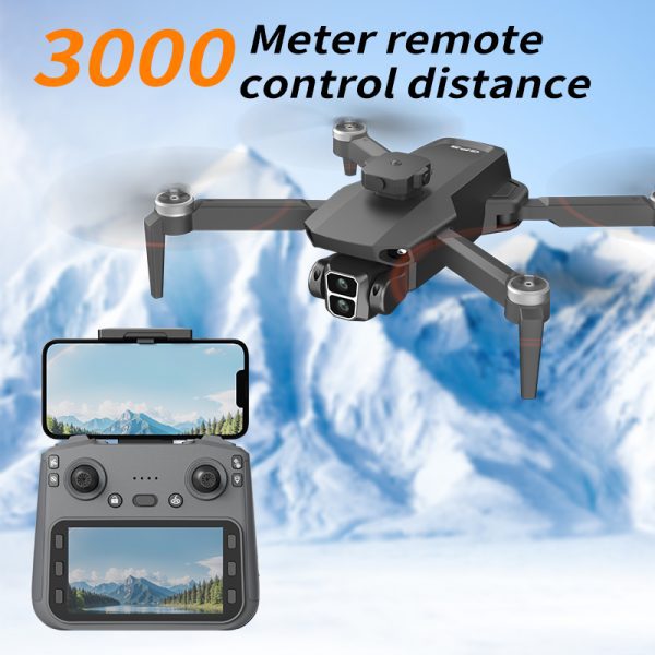 4.5" Screen GPS Return Obstacle Avoidance HD Camera Drone L106-1 - Image 19