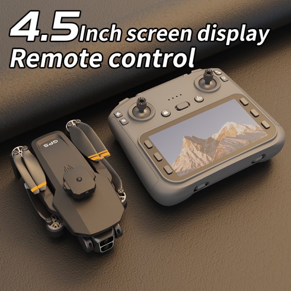 4.5" Screen GPS Return Obstacle Avoidance HD Camera Drone L106-1 - Image 3