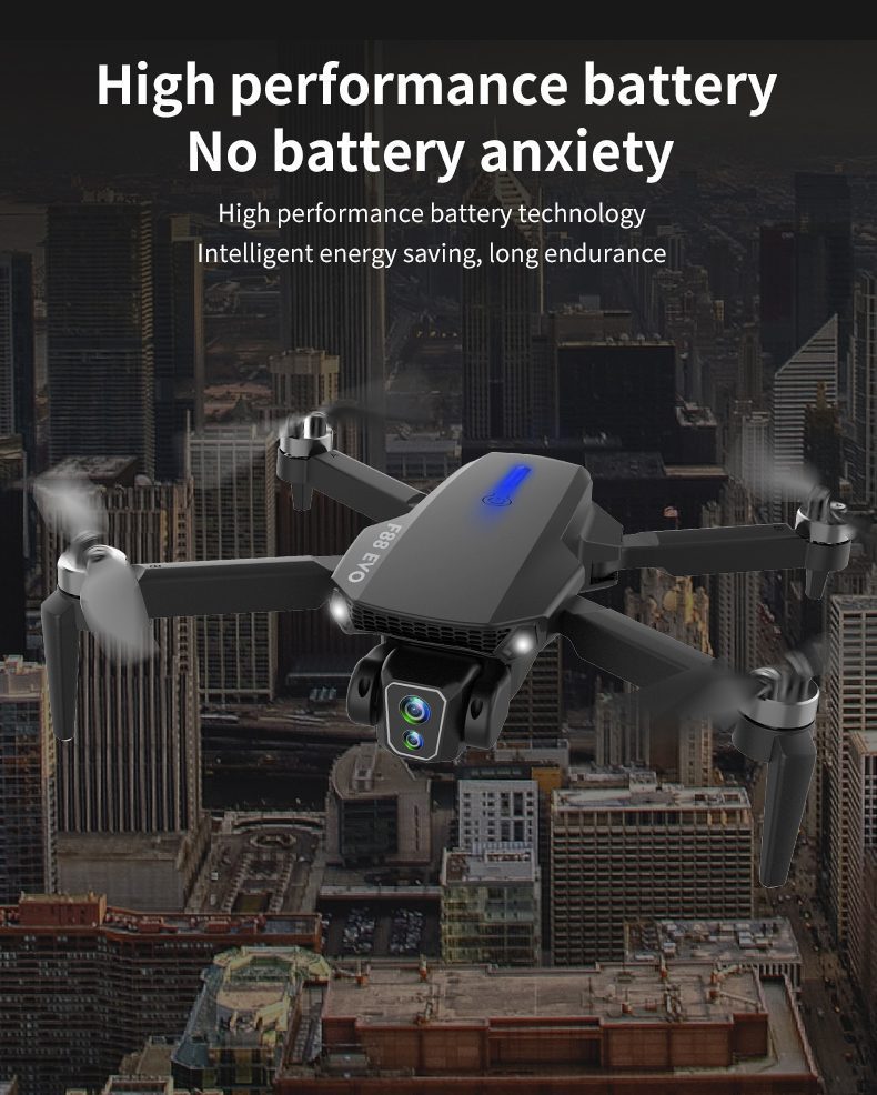 Remote Control Airplane Dual Camera Drone Kids Toy F88