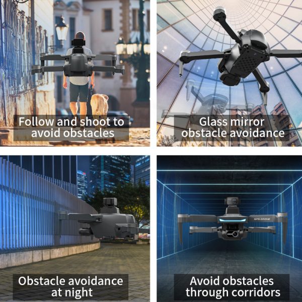 GPS Retrun Laser Obstacle Avoidance EIS 4K HD Camera Drone L200 - Image 19