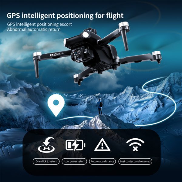 EIS Anti Shake GPS Return 4.5" RC Screen 5G HD Camera Drone Z103 - Image 10