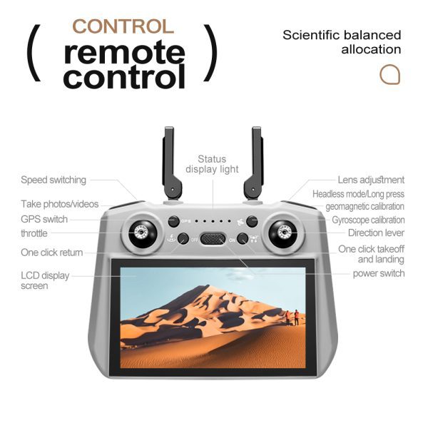 GPS Return 5G Three Axis Gimbal EIS Stabilization HD Camera Drone XT709 - Image 10