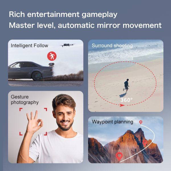 GPS 5.6" Screen 5G Three Axis EIS Stabilization HD Camera Drone S-X1 - Image 21
