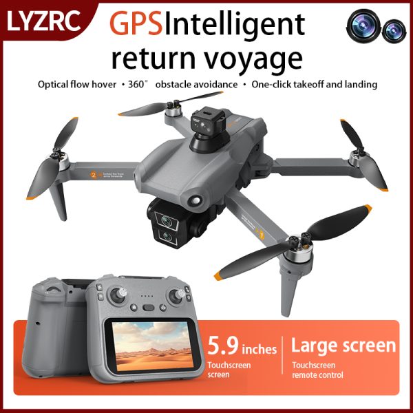 GPS Drone 5.9 Inch Touch Screen 5G Stability 4K HD Camera UAV L300 UItra - Image 18